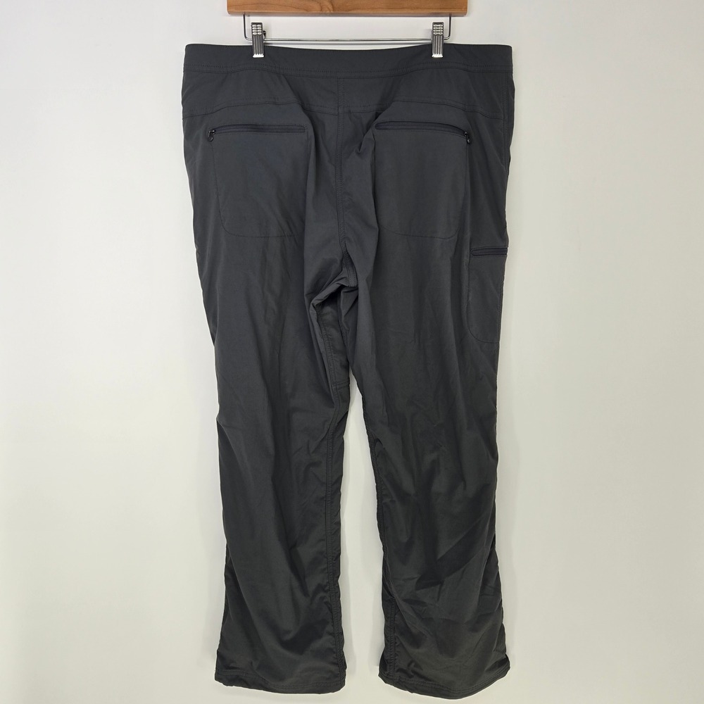 L.L. Bean Perfect Fit Pants Womens 20 Reg Gray Lined Hiking Outdoor 278023 - Picture 6 of 10